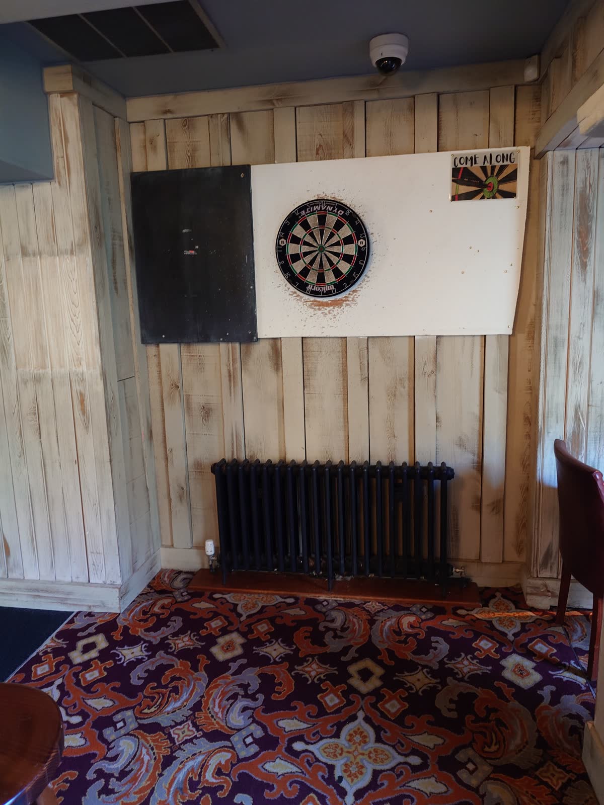 Dart board at The Bobbing John