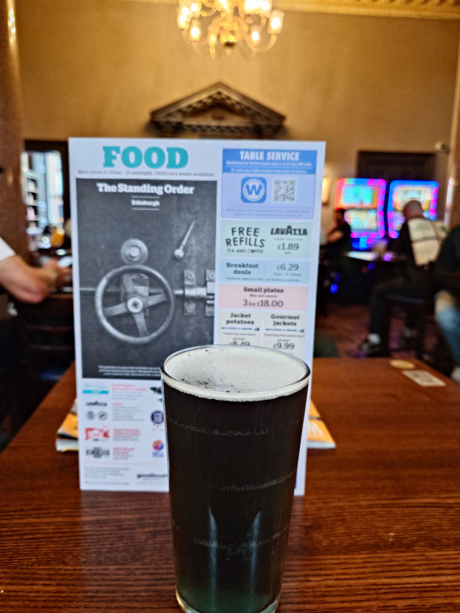 The Standing Order, Edinburgh