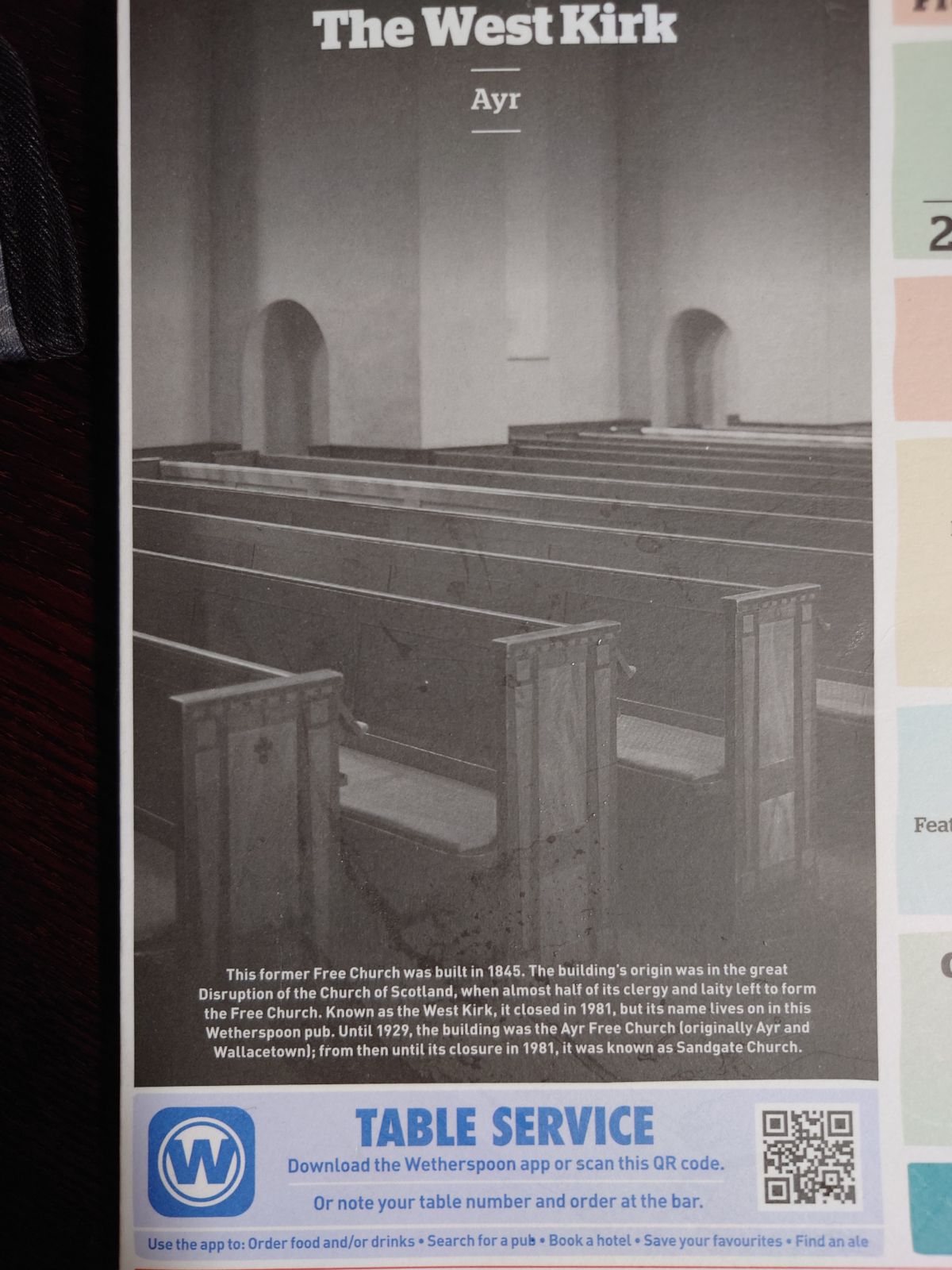 The West Kirk, Ayr