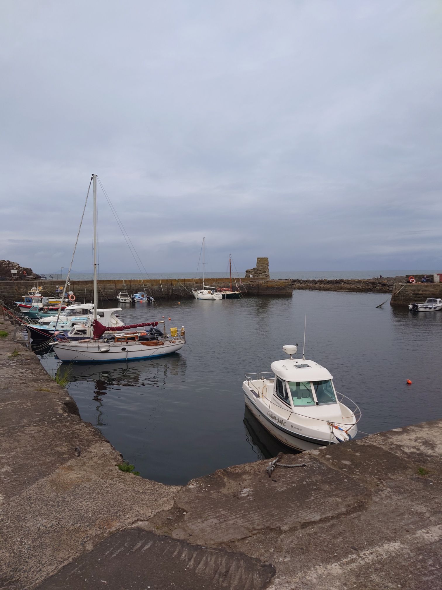 Dunure harbour