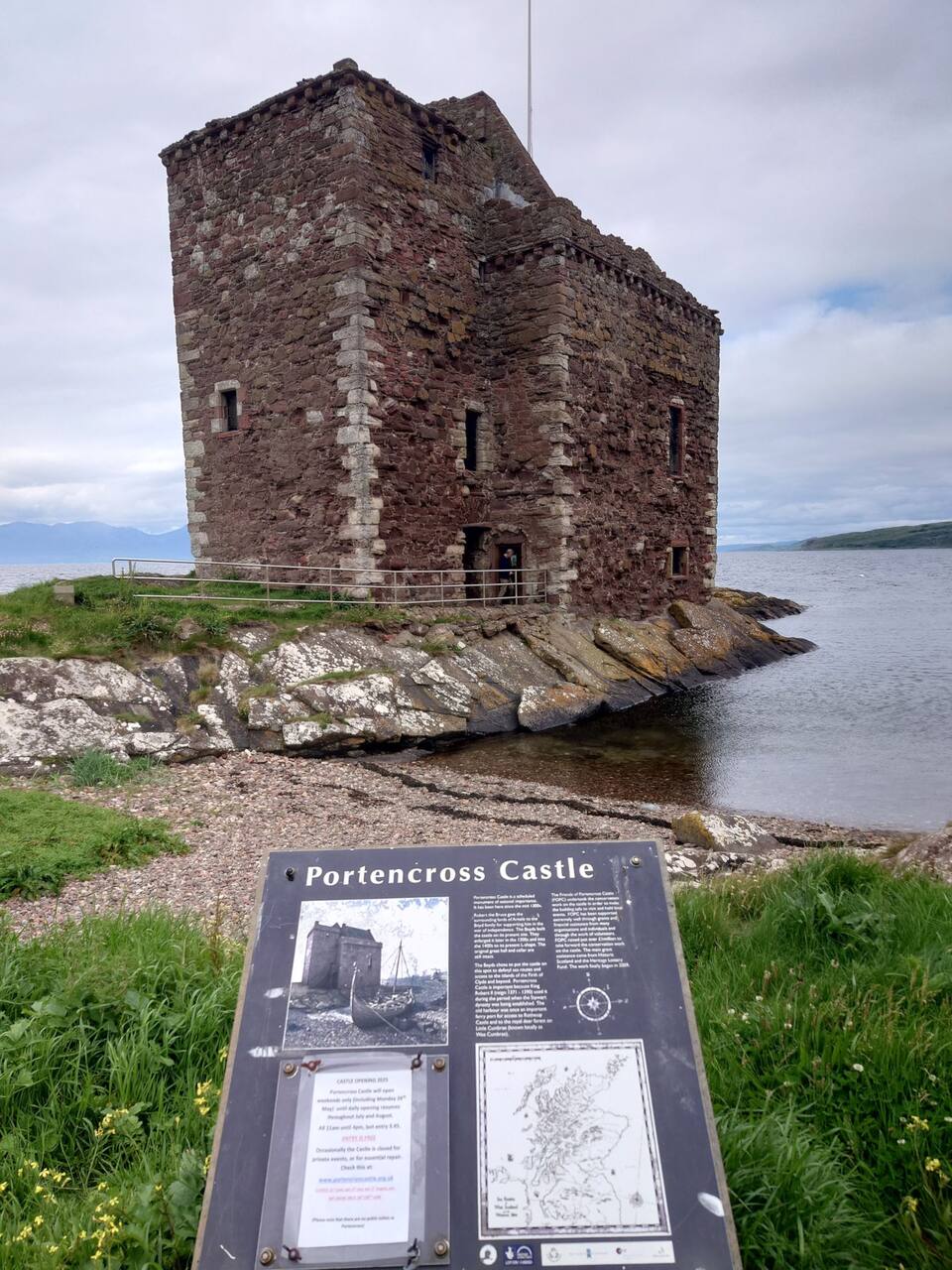 Portencross Castle