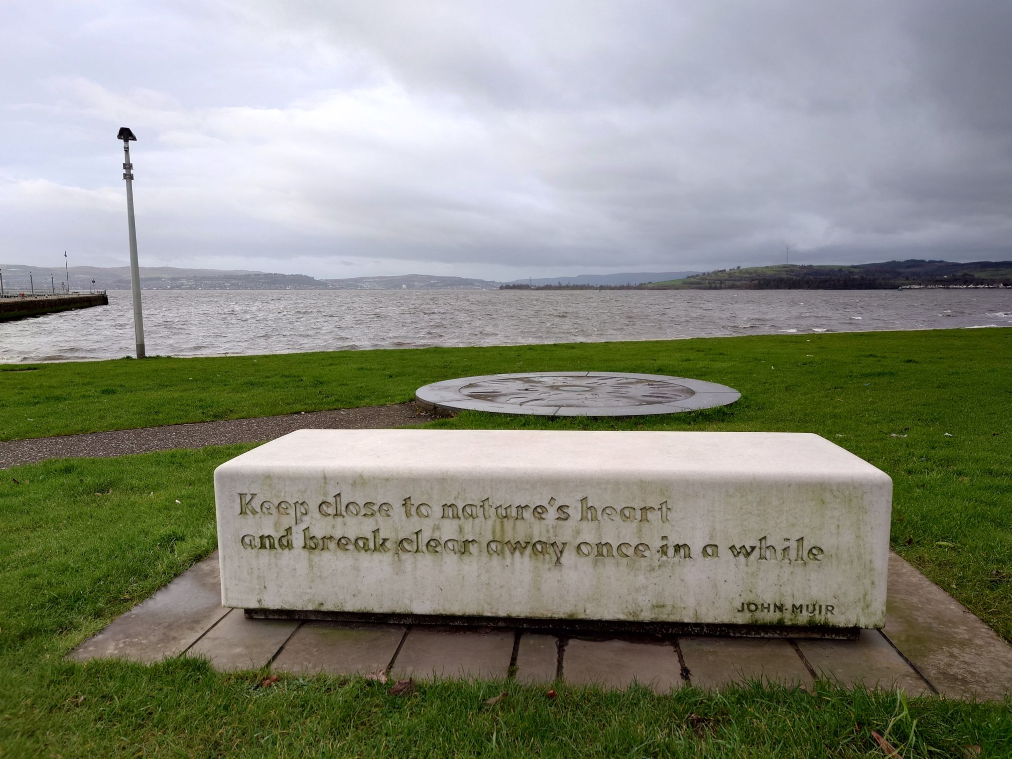 Helensburgh start stone