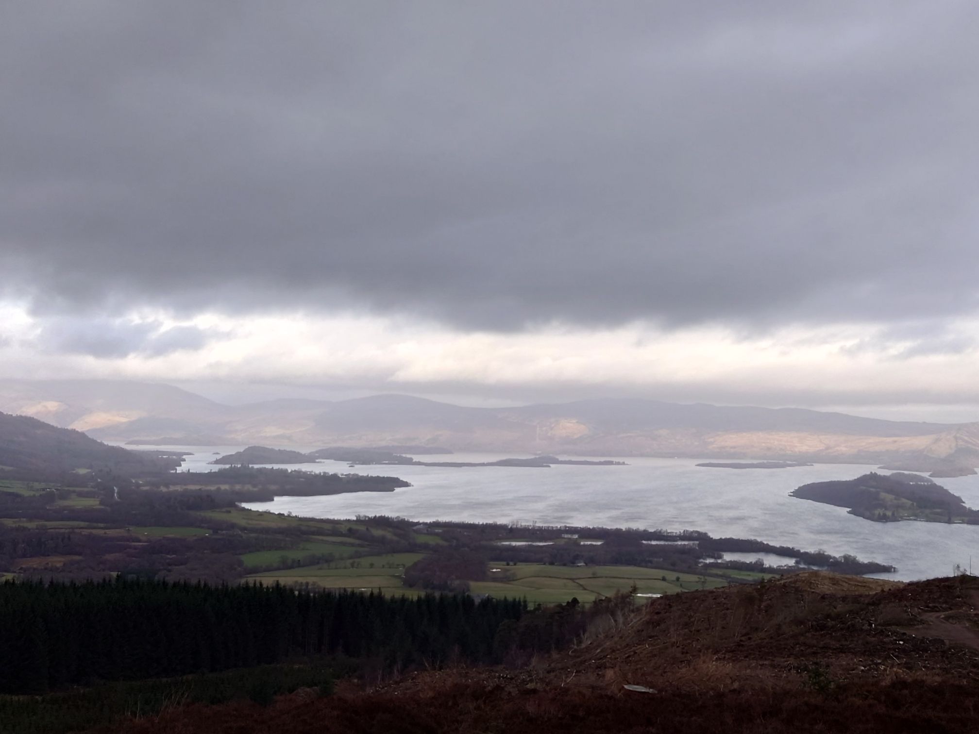 Loch Lomond from the Arden Hills