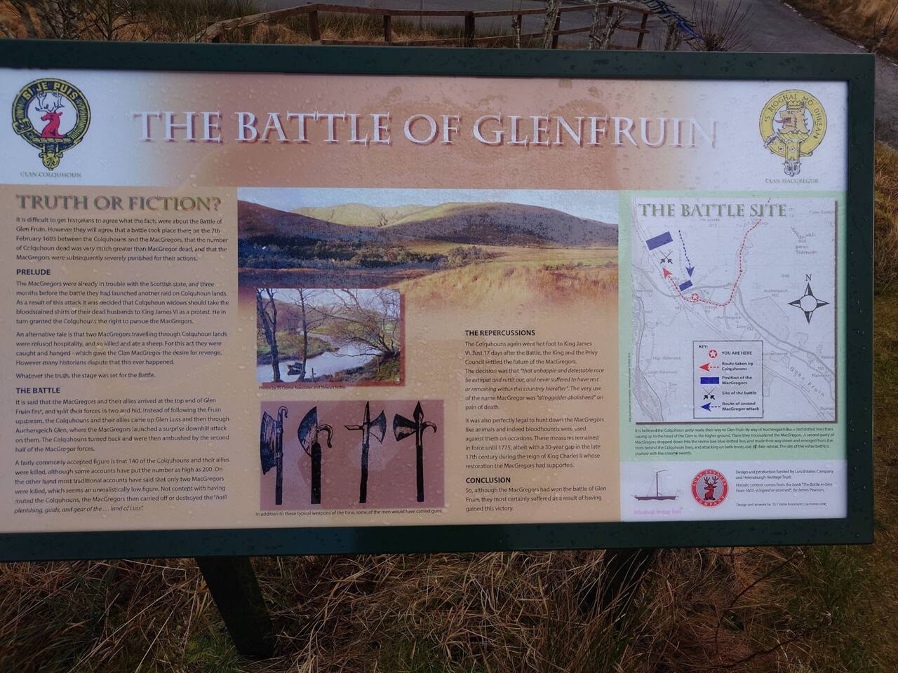 Glen Fruin memorial